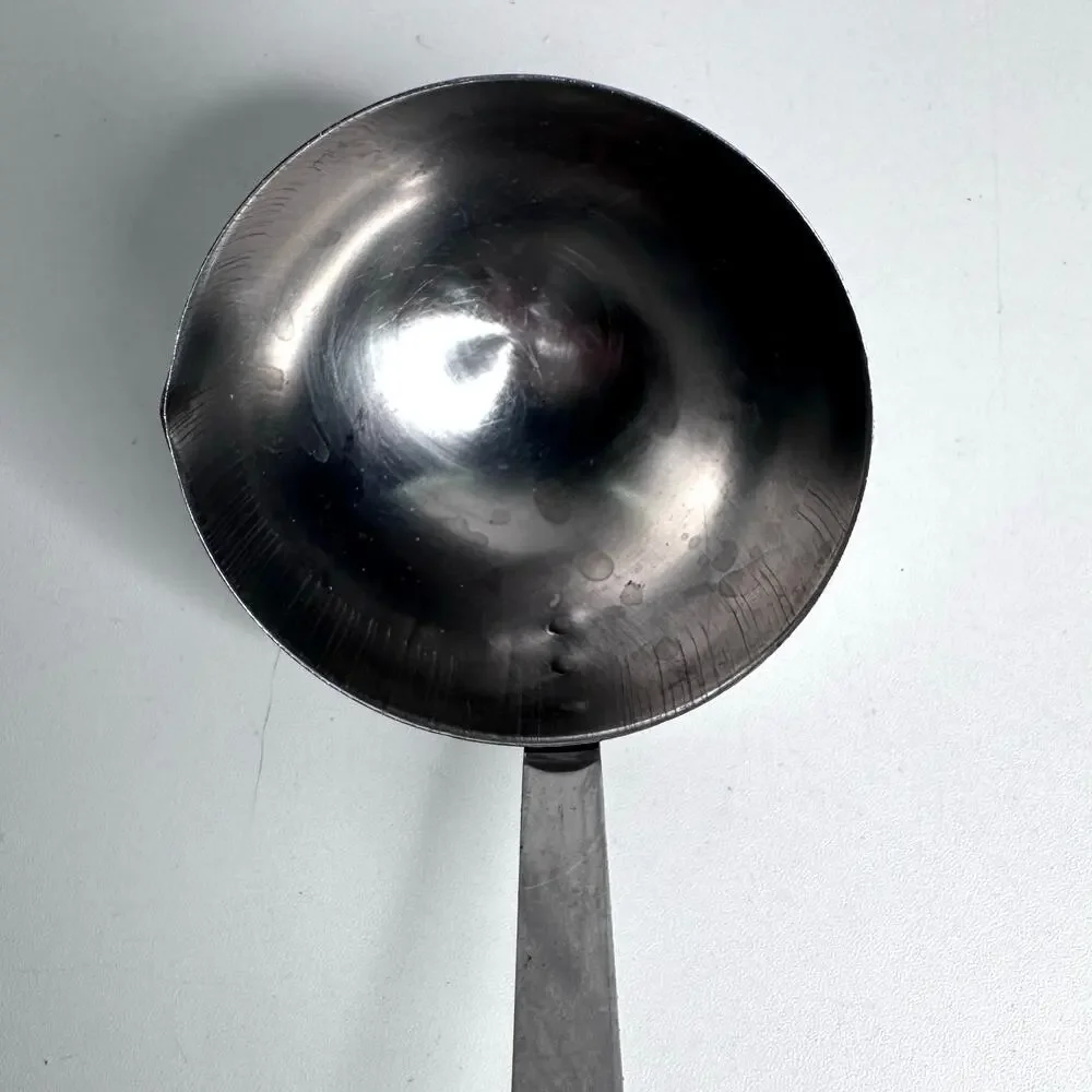 Wood Handle Stainless Steel Vintage MARCREST Soup Ladle Kitchen Utensil USA